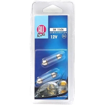 Auto spuldze All Ride 12V 5W modelis 2285726 — 12 