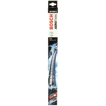 BOSCH AEROTWIN RETRO STIKLA TĪRĪTĀJA SLOTIŅA 500 1