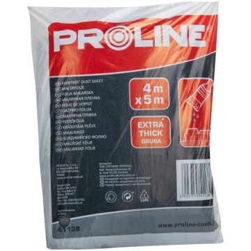 Folia malarska Pro-Line gruba 4 x 5m (41138) 41138