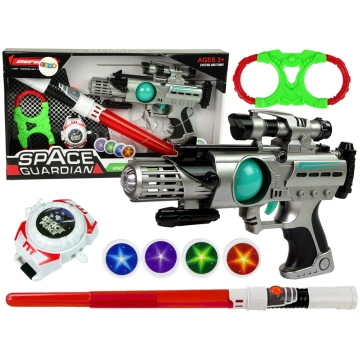 Rotaļlietas zēniem - Space Warrior Set Laser Gun L