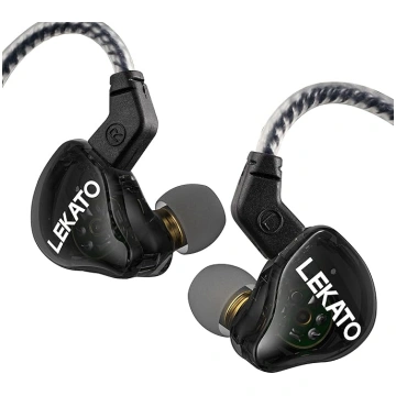 LEKATO H5 In-Ear monitora austiņas Hybrid HiFi IEM
