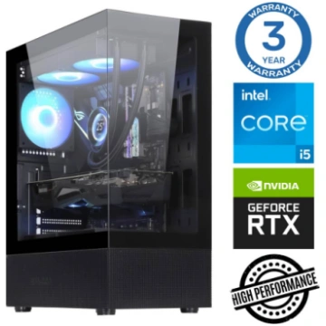 INTOP i5-12400F 16GB 250SSD M.2 NVME RTX5060Ti 8GB