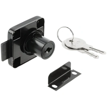 Sledzene skapim ar 2 atslegam 138mm melna ( 590280