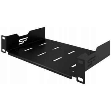 RACK Standard fiksētā plaukts 1U 10" 150 mm melns 