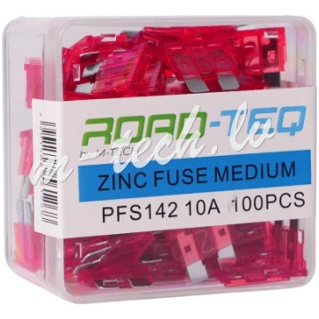 PFS142 - ZINC FUSE MEDIUM. BOX PACKING 10A 100pcs/