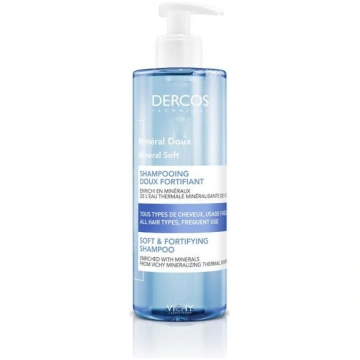 Vichy Dercos Mineral Soft Shampoo enerģējošs šampū