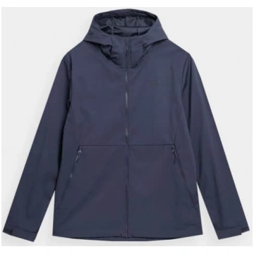 4F SOFTSHELL JACKET, DARK BLUE