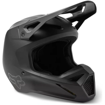 FOX CASCO V1 LEED SOLID MATTE BLACK