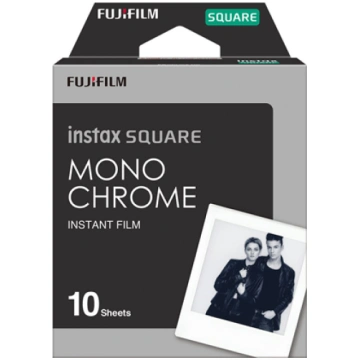 Fujifilm Instax Square Monochrome (10 pack) Instan