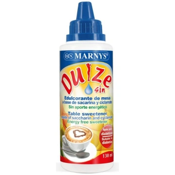Sweetener Without Acaloric Sweetener 130 ml Marnys