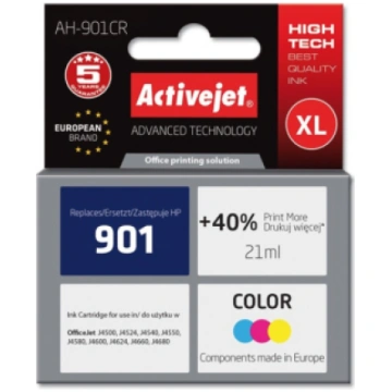 Activejet ink for Hewlett Packard No.901 CC656AE A