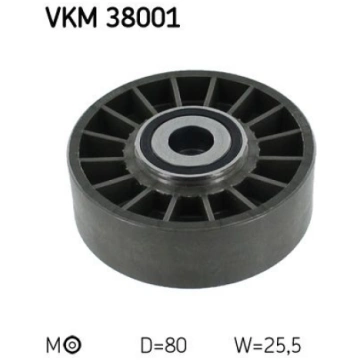 SKF VKM38001 Siksnas spriegotājs, Ķīļsiksna