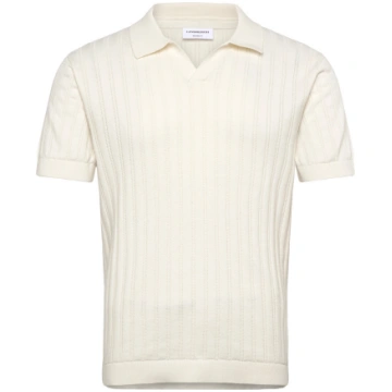 Lindbergh - Knitted S/S V-Neck Polo - izmērs XL