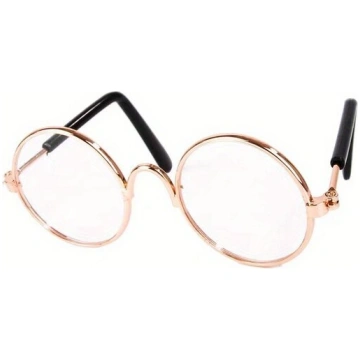 Mājdzīvnieku saulesbrilles - Vintage apaļas brille