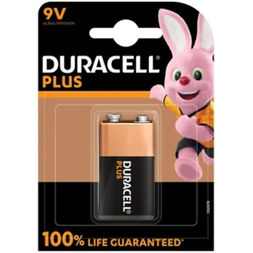 Duracell Plus MN1604 9V Alkaline 1 pc(s) 818