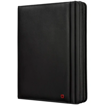 Wenger Venture organizators ar A4 klipsi, melns