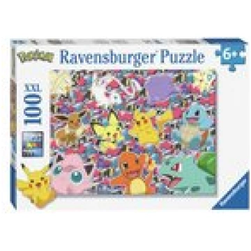 Ravensburger - Puzzle 100 Xxl Pokemon Ready To Fig