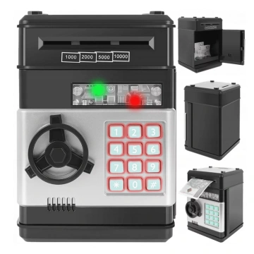 Bērnu naudas seifs / elektroniskais bankomāts (000