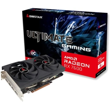 VGA PCIE16 RX7600 8 GB GDDR6/VA76S6RM81 BIOSTAR