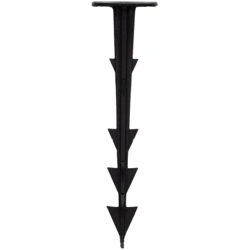 Agroplēves stiprinājums Garden Center, melna krās.