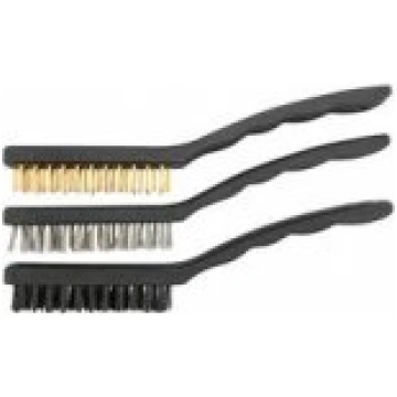 Vorel Vorel Brass, steel, nylon brushes 170mm 3pcs