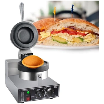 Elektriskais burgeru vafeļu taisītājs Donut saldēj