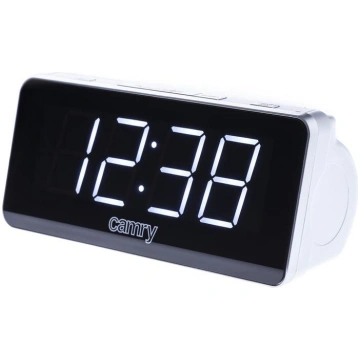 Camry Radio CR 1156 white/black Alarm function ( C
