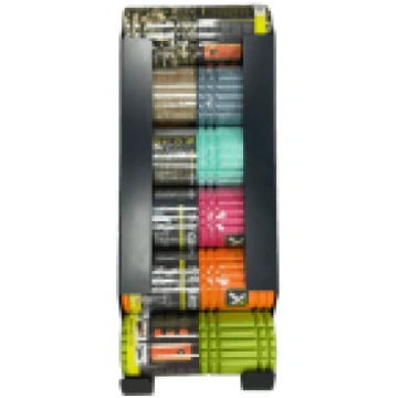 Wall mount foam roller storage Fitstore