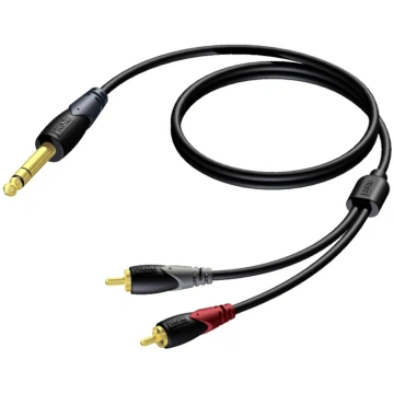 Audio kabelis Procab CLA719/1.5 — 1,5 m, 6,35 mm (