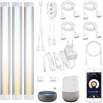 LAMPAOUS LED apakšvienības gaismas Smart Dimmable 