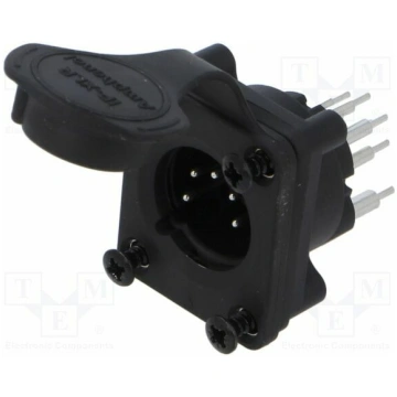 Connector: XLR; socket; male; AXS; 7.5A; 133V; PIN