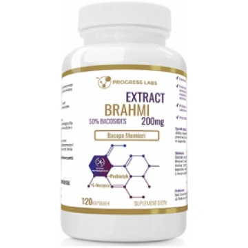 Bacopa Monnieri 200mg extract Progress Labs 120 ca