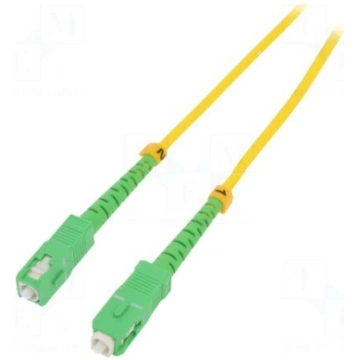 Fiber patch cord | SC/APC,both sides | 5m | 9/125u