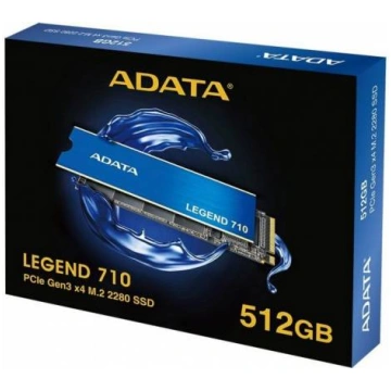 ADATA LEGEND 710 512GB, SSD form factor M.2 2280, 