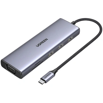 UGREEN CM498 USB-C Hub (15600), 3 x USB-A 3.0 - 1 