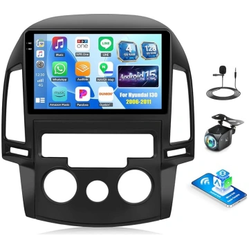 Android 15, 4G+128G CAMECHO Autoradio für Hyundai