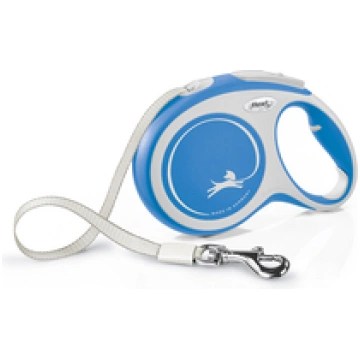 flexi New Comfort L lente 8 m, blue - pavada suņie