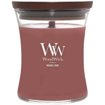 WoodWick Rouge Oud svece ar koka daktu 275g