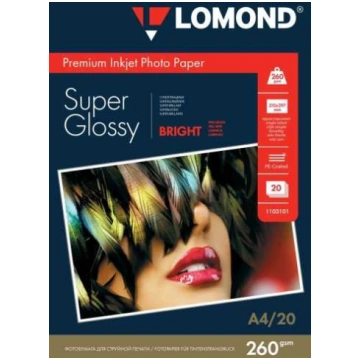 Fotopopierius Lomond Premium Photo Paper Super Bli