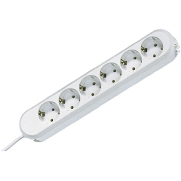 Bachmann SMART socket strip 6x earthing contact, w
