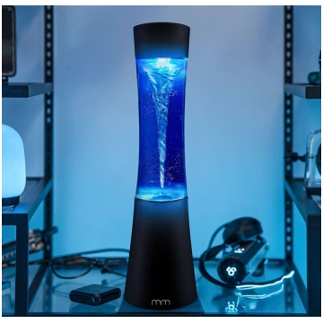 Tornado lavas lampa - krāsu maināma twister led ga