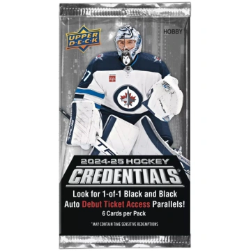 2024-25 Upper Deck Credentials Hockey Hobby Hobby