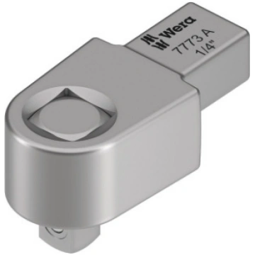 7773 A Square drive insert, 9x12 mm, 9x12 x 1/4" x