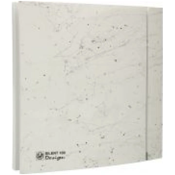 Gaisa ventilators SILENT-100 CZ MARBLE WHITE DESIG