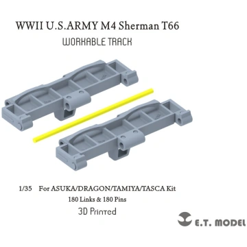 WWII U.S.Army M4 Sherman T66 Workable Track (For A