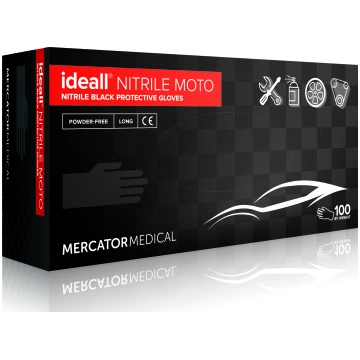Biezi vienreizlietojami nitrila cimdi, Ideall® nit
