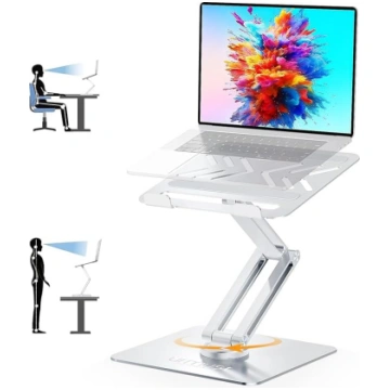 urmust Laptop Stand, Aluminum 360° Rotating Laptop
