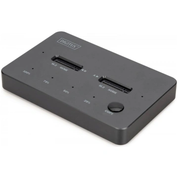 Diska dokstacija ar klonēšanas funkciju | usb-c 3.