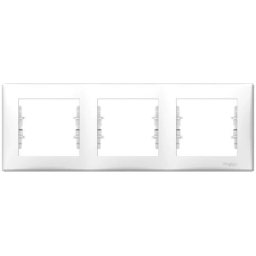 3V Rāmis Horizontāls "Balts" Sedna Schneider elect