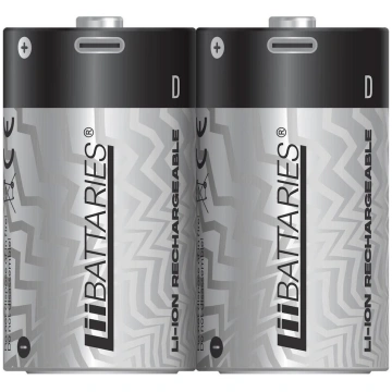 Liibattaries USB-C Rechargeable Powerful batteries